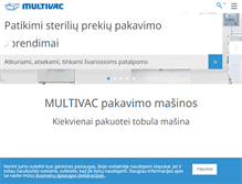 Tablet Screenshot of lt.multivac.com