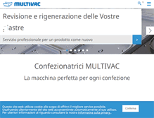 Tablet Screenshot of it.multivac.com