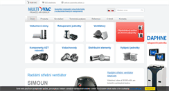 Desktop Screenshot of multivac.cz