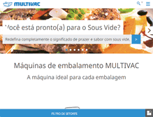 Tablet Screenshot of br.multivac.com
