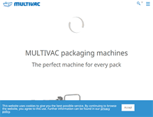 Tablet Screenshot of ie.multivac.com